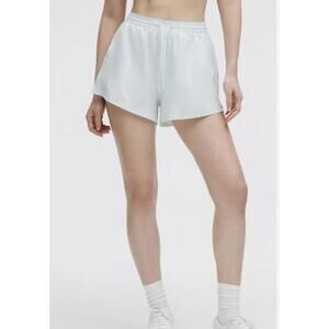 EUC Lululemon shorts in a light tan color